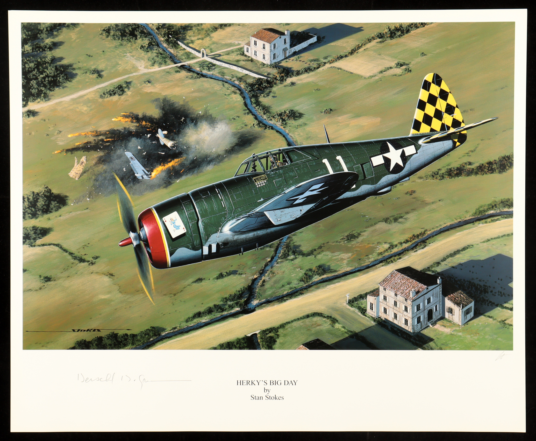 Herschel Green Signed Stan Stokes "Herky's Big Day" Lithograph (AIV) at PristineAuction.com Herschel Green Signed Stan Stokes "Herky's Big Day" Lithograph (AIV) at PristineAuction.com