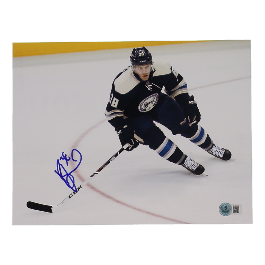 Boone Jenner Signed Bluejackets 8x10 Photo (Beckett) at PristineAuction.com Boone Jenner Signed Bluejackets 8x10 Photo (Beckett) at PristineAuction.com