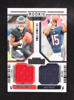 Michael Penix Jr. / Rome Odunze 2024 Panini Contenders Rookie Ticket Dual Swatches #3 RC at PristineAuction.com