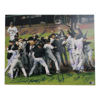 Frank Thomas, Paul Konerko, Jon Garland | White Sox 2005 World Series Champions 16x20 Photo Team-Signed By (23) (Beckett) at PristineAuction.com