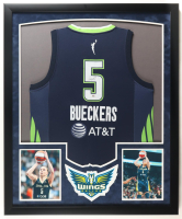 Paige Beuckers Signed Custom Framed Jersey Display with Photos (PSA) at PristineAuction.com