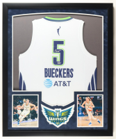 Paige Beuckers Signed Custom Framed Jersey Display with Photos (PSA) at PristineAuction.com