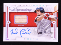 Mike Lowell 2024 Panini National Treasures Legendary Lumber Signatures Holo Silver #27 #11/25 at PristineAuction.com