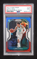 LaMelo Ball 2020-21 Panini Prizm Prizms Red White and Blue #278 RC (PSA 9) at PristineAuction.com