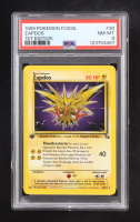 Zapdos 1999 Pokemon Fossil 1st Edition #30 (PSA 8) at PristineAuction.com