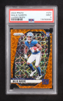 Malik Nabers 2024 Panini Prizm Prizms Lazer #370 RC (PSA 9) at PristineAuction.com