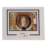 Margaret Tyzack Signed "2001: A Space Odyssey" 11x14 Custom Matted Cut Display (AutographCOA) at PristineAuction.com