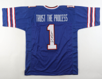 Sean McDermott Signed "Trust The Process" Jersey (JSA) at PristineAuction.com