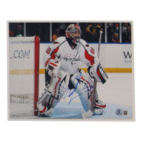 Jose Theodore Signed Capitals 8x10 Photo (Beckett) at PristineAuction.com