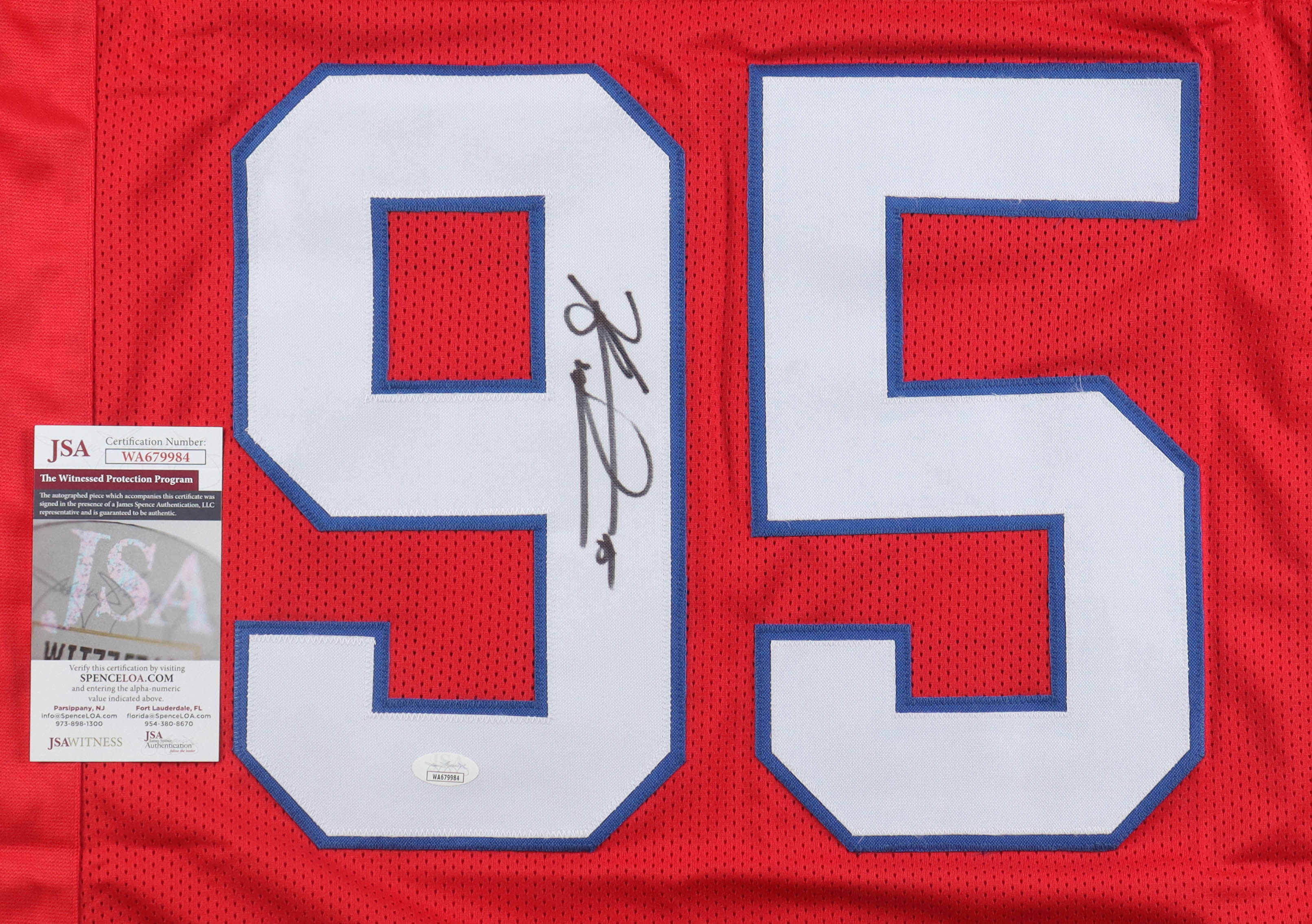Kyle Williams Signed Jersey (JSA) at PristineAuction.com Kyle Williams Signed Jersey (JSA) at PristineAuction.com