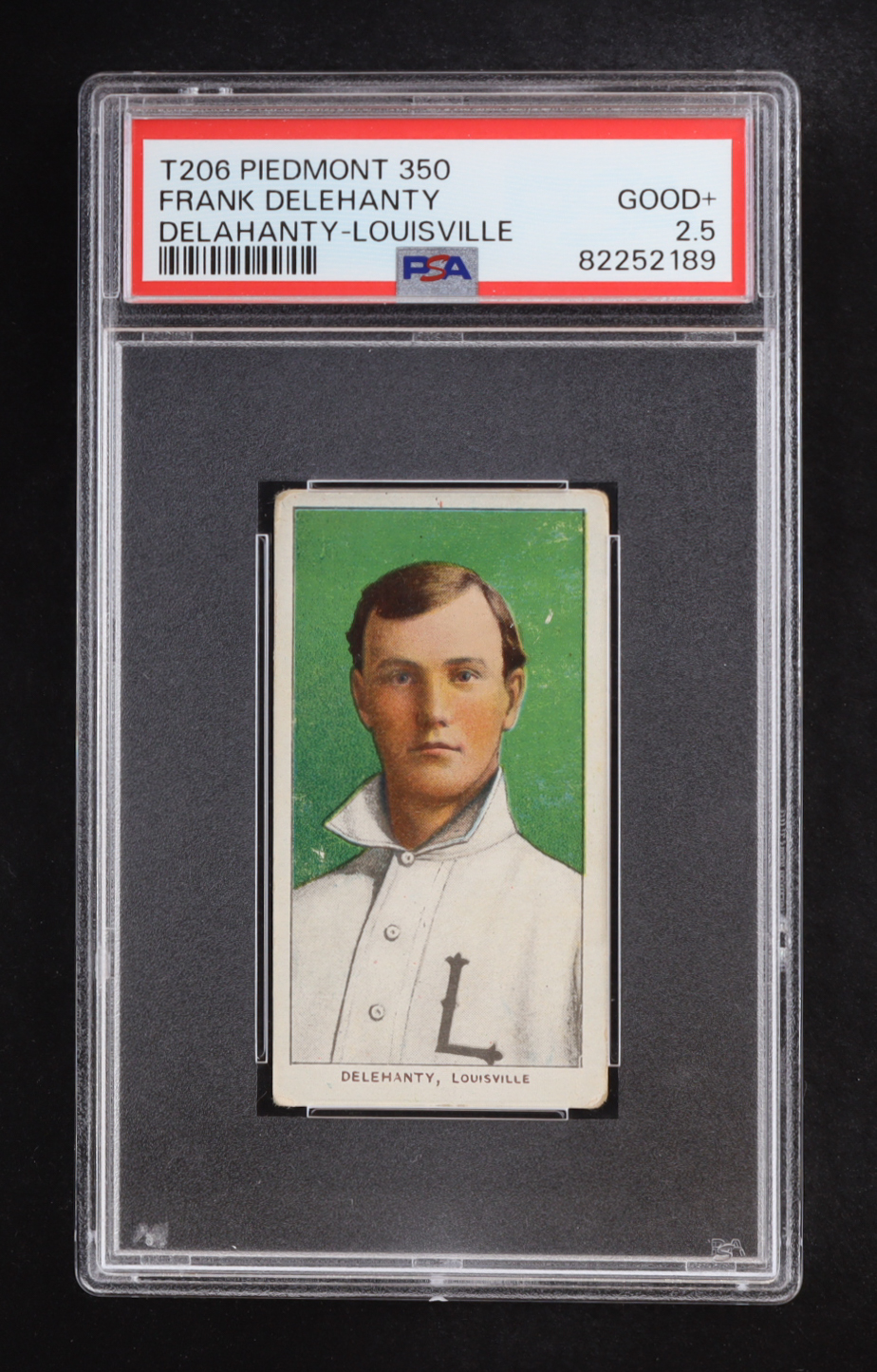 Frank Delehanty T206 Piedmont 350 (PSA 2.5) at PristineAuction.com Frank Delehanty T206 Piedmont 350 (PSA 2.5) at PristineAuction.com