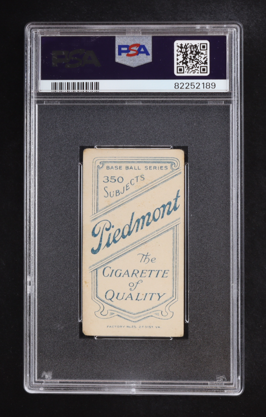Frank Delehanty T206 Piedmont 350 (PSA 2.5) at PristineAuction.com Frank Delehanty T206 Piedmont 350 (PSA 2.5) at PristineAuction.com