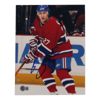 Alexei Kovalev Signed Canadiens 8x10 Photo (Beckett) at PristineAuction.com