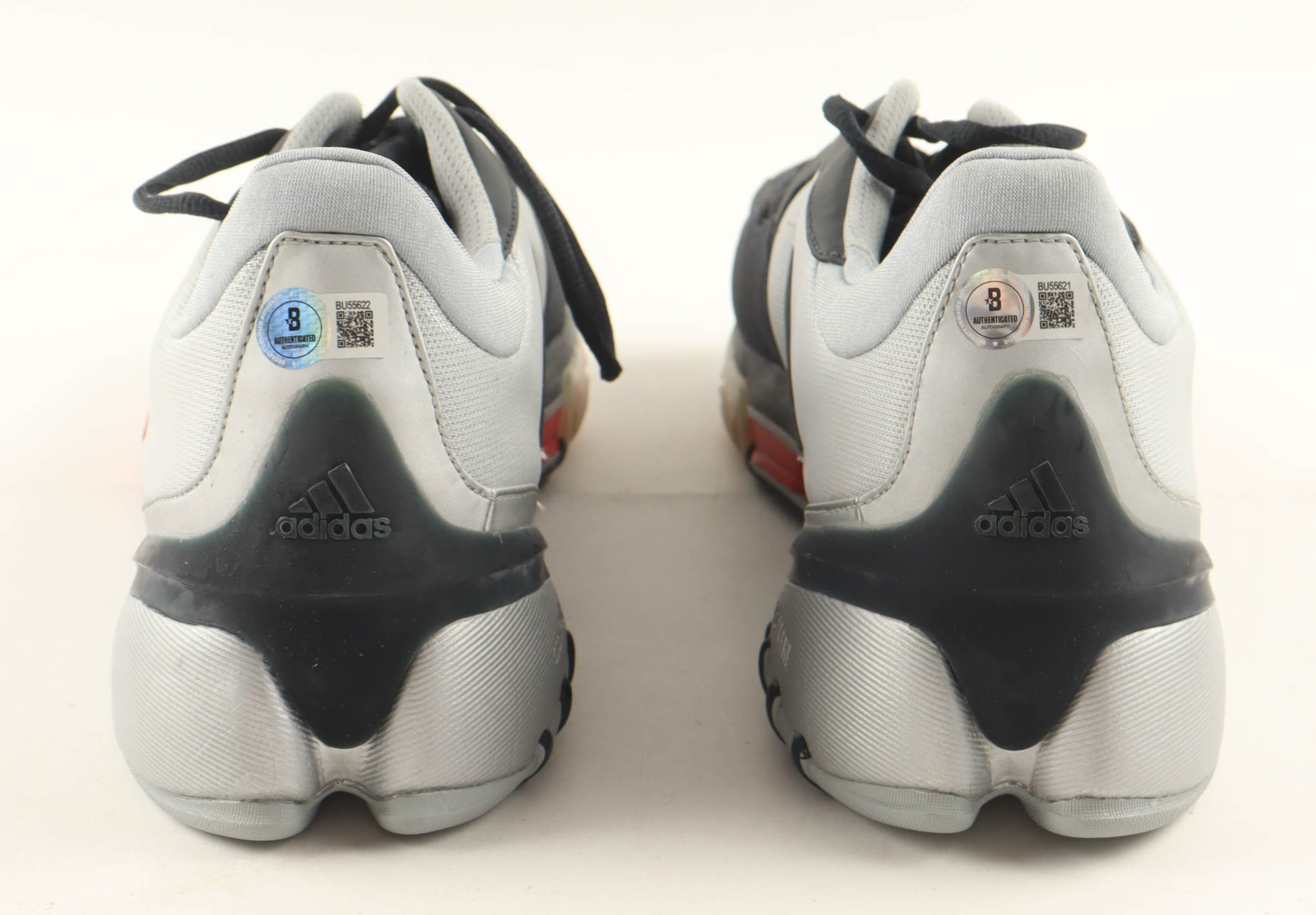 Marat Safin Twice-Signed Pair of Adidas Tennis Shoes (Beckett) at PristineAuction.com Marat Safin Twice-Signed Pair of Adidas Tennis Shoes (Beckett) at PristineAuction.com