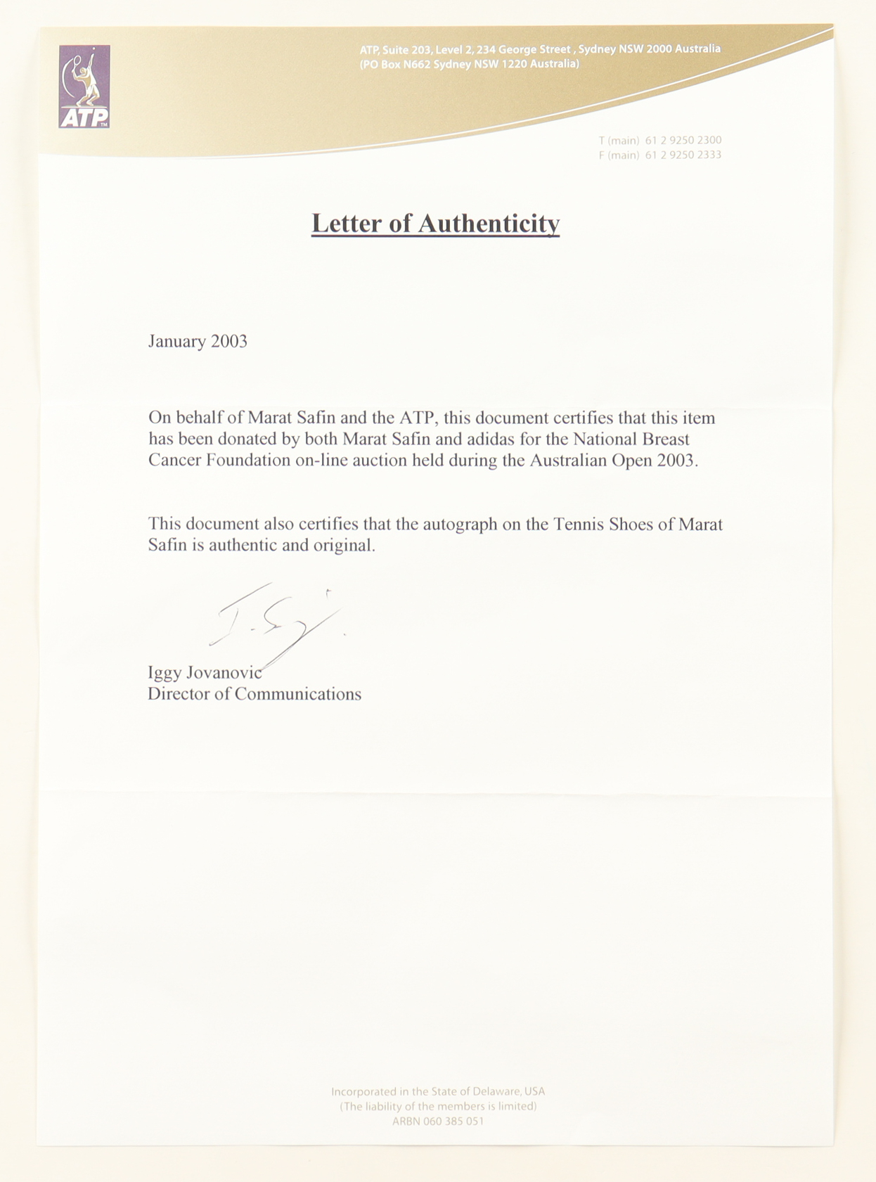 Marat Safin Twice-Signed Pair of Adidas Tennis Shoes (Beckett) at PristineAuction.com Marat Safin Twice-Signed Pair of Adidas Tennis Shoes (Beckett) at PristineAuction.com