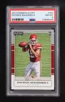 Patrick Mahomes II 2017 Playoff #204 RC (PSA 8) at PristineAuction.com