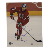 Jaromír Jágr Signed Team Czech Republic 8x10 Photo (Beckett) at PristineAuction.com