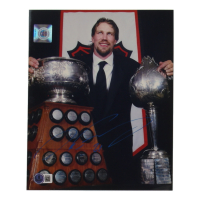 Peter Forsberg Signed 8x10 Photo (Beckett) at PristineAuction.com