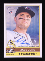 Jace Jung 2025 Topps Heritage Real One Autographs #ROAJJ RC at PristineAuction.com