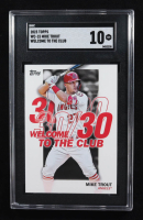 Mike Trout 2023 Topps Welcome to the Club #WC15 (SGC 10) at PristineAuction.com