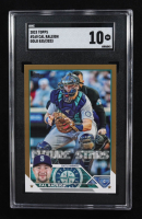 Cal Raleigh 2023 Topps Gold #160 #835/2023 (SGC 10) at PristineAuction.com