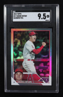 Shohei Ohtani 2023 Topps Rainbow Foil #17 (SGC 9.5) at PristineAuction.com