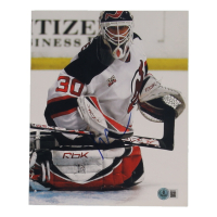 Martin Brodeur Signed Devils 8x10 Photo (Beckett) at PristineAuction.com