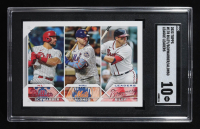 Austin Riley / Kyle Schwarber / Pete Alonso 2023 Topps #178 LL (SGC 10) at PristineAuction.com
