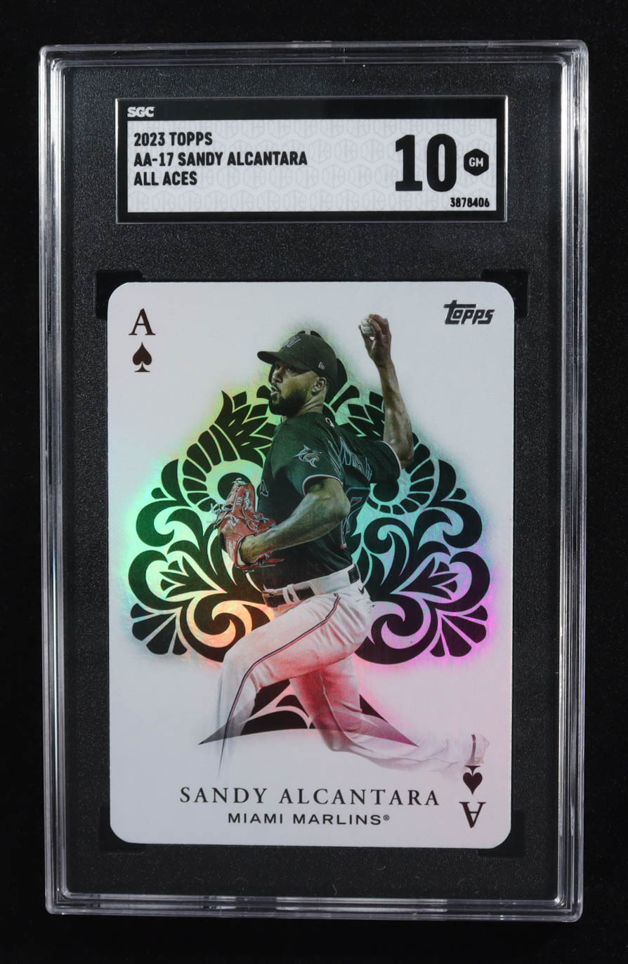 Sandy Alcantara 2023 Topps All Aces #AA17 (SGC 10) at PristineAuction.com Sandy Alcantara 2023 Topps All Aces #AA17 (SGC 10) at PristineAuction.com