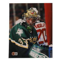 Marty Turco Signed Stars 8x10 Photo (Beckett) at PristineAuction.com