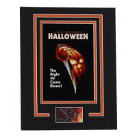 John Carpenter Signed "Halloween" Custom Matted Cut Display (AutographCOA) at PristineAuction.com