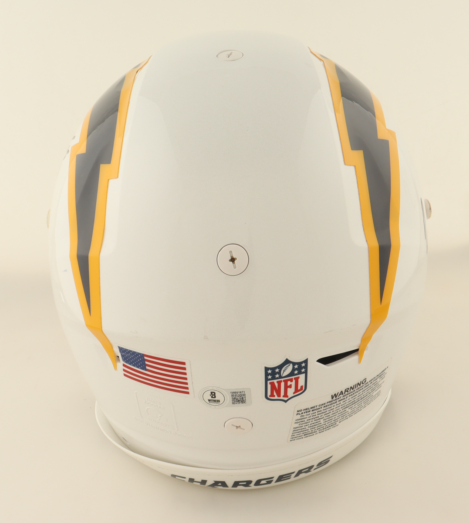 Ladd McConkey Signed Chargers Full-Size Authentic On-Field Lunar Eclipse Alternate Speed-Flex Helmet (Beckett) at PristineAuction.com Ladd McConkey Signed Chargers Full-Size Authentic On-Field Lunar Eclipse Alternate Speed-Flex Helmet (Beckett) at PristineAuction.com