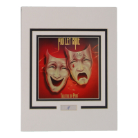 Vince Neil Signed "Theatre of Pain" Custom Matted Cut Display (AutographCOA) at PristineAuction.com