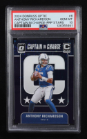 Anthony Richardson 2024 Donruss Optic Captain in Charge Purple Stars #6 #3/25 (PSA 10) at PristineAuction.com