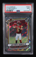 Jayden Daniels  2024 Donruss The Rookies #37 RC (PSA 9) at PristineAuction.com