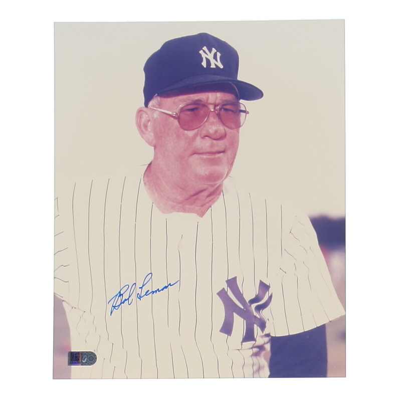 Bob Lemon Signed Yankees 8x10 Photo (AIV) at PristineAuction.com Bob Lemon Signed Yankees 8x10 Photo (AIV) at PristineAuction.com