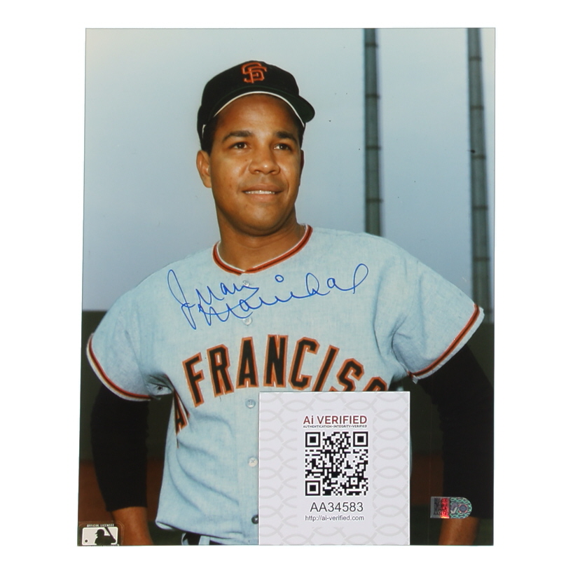 Juan Marichal Signed Giants 8x10 Photo (AIV) at PristineAuction.com Juan Marichal Signed Giants 8x10 Photo (AIV) at PristineAuction.com