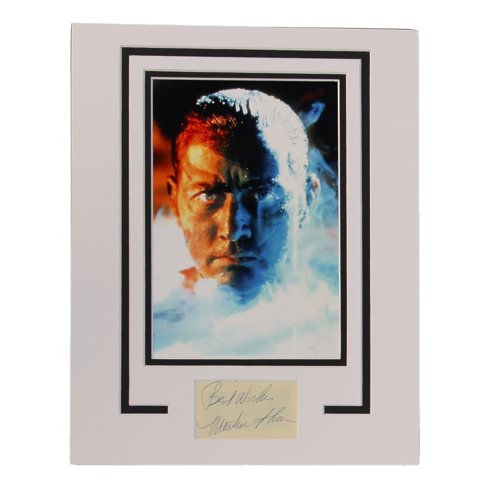 Martin Sheen Signed "Apocalypse Now" Custom Matted Cut Display Inscribed "Best Wishes" (AutographCOA) at PristineAuction.com Martin Sheen Signed "Apocalypse Now" Custom Matted Cut Display Inscribed "Best Wishes" (AutographCOA) at PristineAuction.com