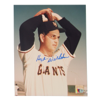 Hoyt Wilhelm Signed Giants 8x10 Photo (AIV) at PristineAuction.com