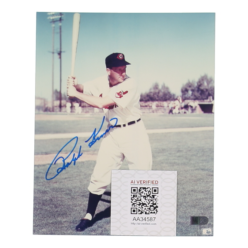 Ralph Kiner Signed Indians 8x10 Photo (AIV) at PristineAuction.com Ralph Kiner Signed Indians 8x10 Photo (AIV) at PristineAuction.com