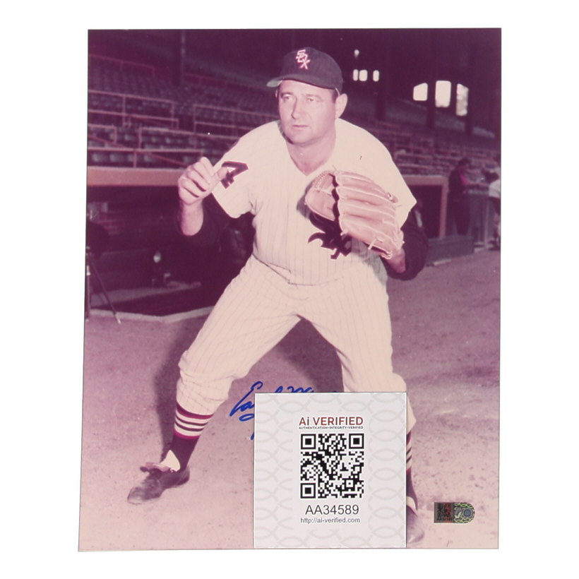 Early Wynn Signed White Sox 8x10 Photo (AIV) at PristineAuction.com Early Wynn Signed White Sox 8x10 Photo (AIV) at PristineAuction.com