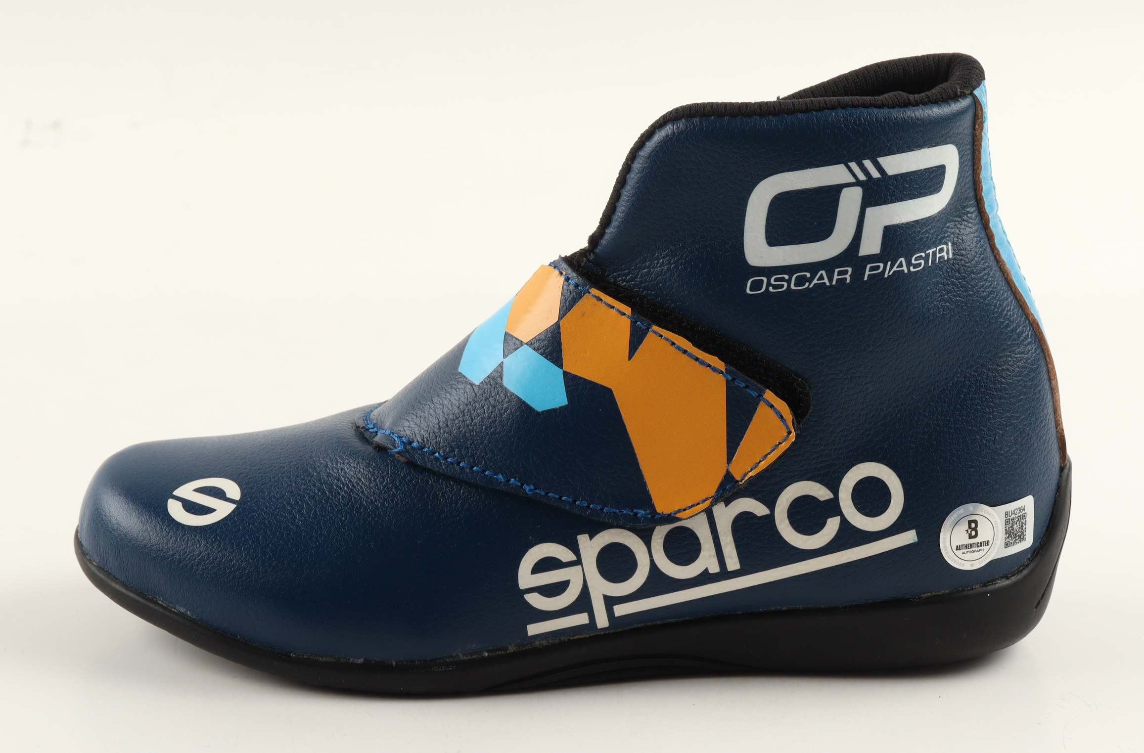 Oscar Piastri Signed McLaren Racing Boot (Beckett) at PristineAuction.com Oscar Piastri Signed McLaren Racing Boot (Beckett) at PristineAuction.com