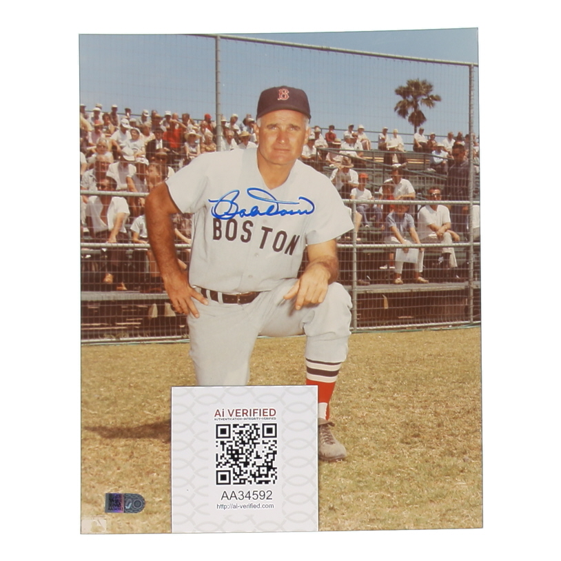 Bobby Doerr Signed Red Sox 8x10 Photo (AIV) at PristineAuction.com Bobby Doerr Signed Red Sox 8x10 Photo (AIV) at PristineAuction.com