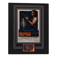 John Carpenter Signed "Escape From New York" Custom Matted Cut Display (AutographCOA) at PristineAuction.com