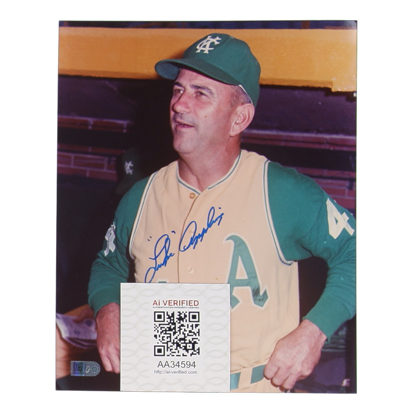 Luke Appling Signed Athletics 8x10 Photo (AIV) at PristineAuction.com Luke Appling Signed Athletics 8x10 Photo (AIV) at PristineAuction.com