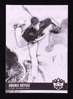 Shohei Ohtani 2018 Diamond Kings Black and White Variations #73 RC at PristineAuction.com