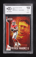 Patrick Mahomes II 2019 SAGE Aspire Red #ASPPM1 (BCCG 10) at PristineAuction.com