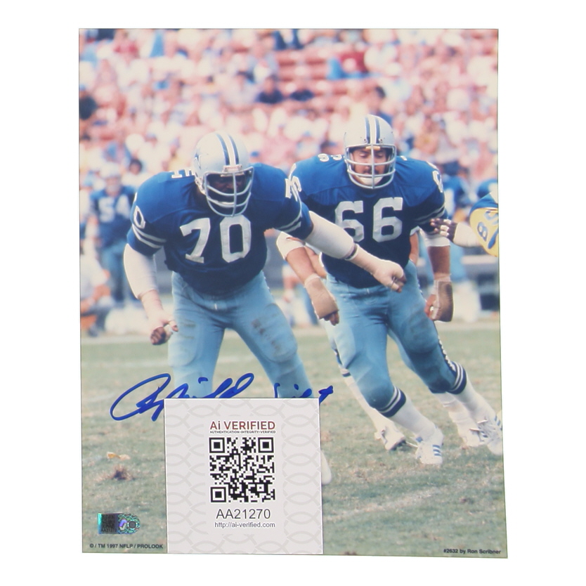 Rayfield Wright Signed Cowboys 8x10 Photo (AIV) at PristineAuction.com Rayfield Wright Signed Cowboys 8x10 Photo (AIV) at PristineAuction.com