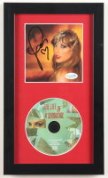 Taylor Swift Signed "The Life of a Showgirl" Custom Framed CD Insert Display (ACOA) at PristineAuction.com