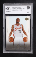 Lebron James 2003 Upper Deck Lebron James Box Set #12 RC (BCCG 10) at PristineAuction.com